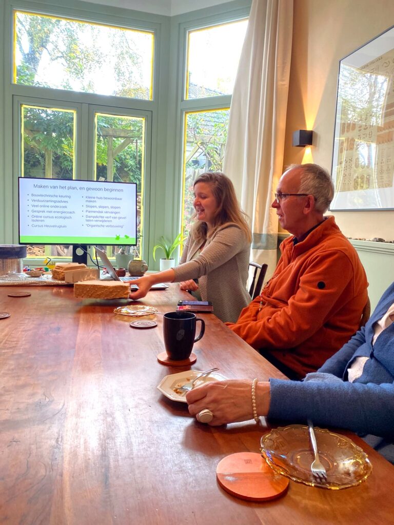 Aan de eettafel in Baarn