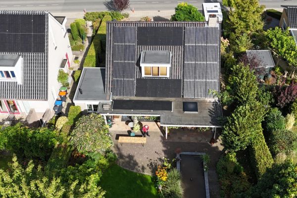 achterzijde woning